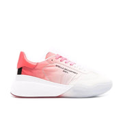 Stella McCartney Zapatillas Loop Degrade de mujer de color blanco Flame