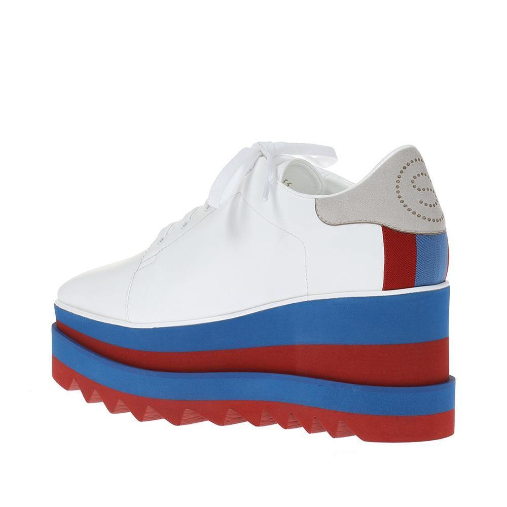 Stella McCartney Women's Elyse Platform Sneakers White - Year Zero LA