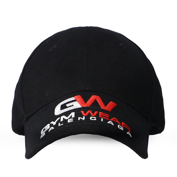 Balenciaga Women's Gym Wear Baseball Cap Hat Black