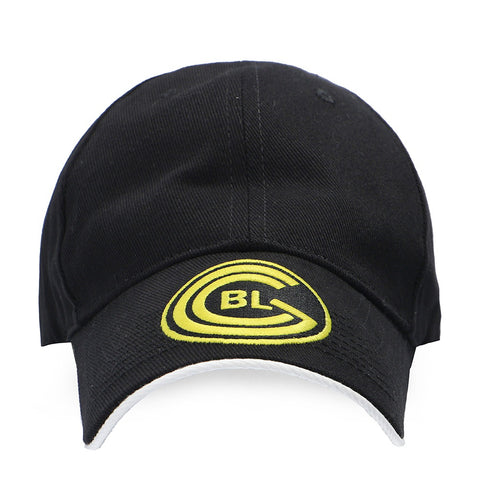 Balenciaga Men's Cotton Football Soccer Logo Baseball Cap Hat Black