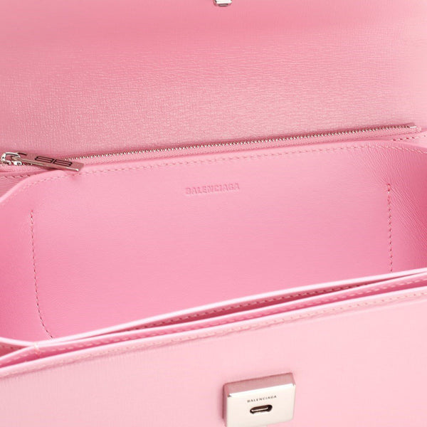 Balenciaga Women's Leather Gossip Shoulder Bag S in Pink