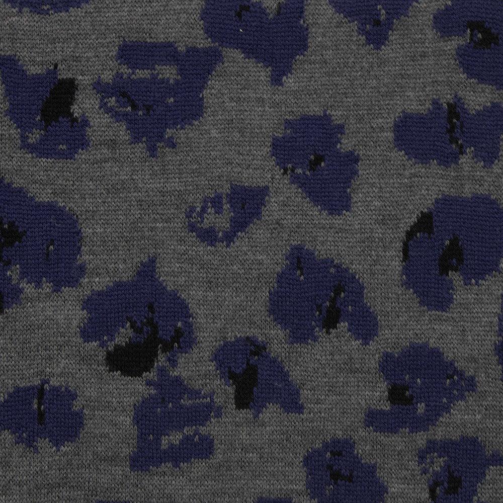 Lanvin Unisex Virgin Wool Scarf Olive Green Navy Blue Camouflage
