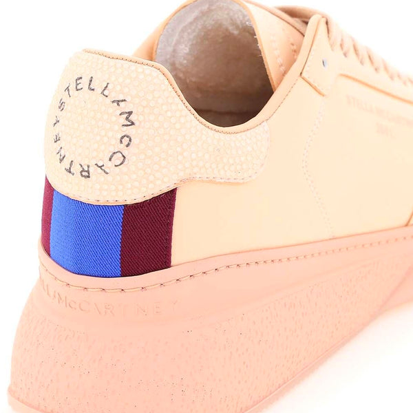 Stella McCartney Women's Loop Platform Wedge Sneakers Cream