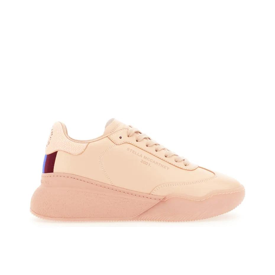 Stella McCartney Women's Loop Platform Wedge Sneakers Cream