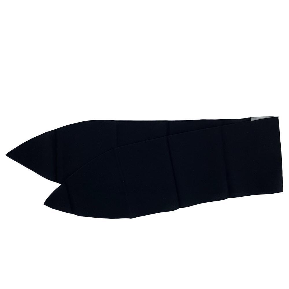 Chloe Women's Silk Neck Scarf Black - Year Zero LA