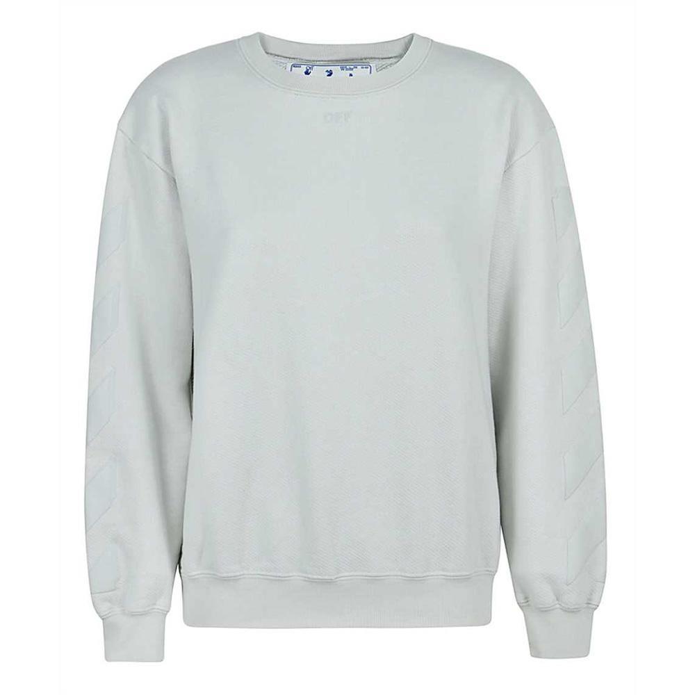 Off-White Women's Printed Arrow Crewneck Sweatshirt White - Year Zero LA