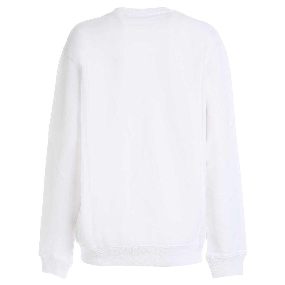 Off-White Women's Cotton Script Logo Sweatshirt White