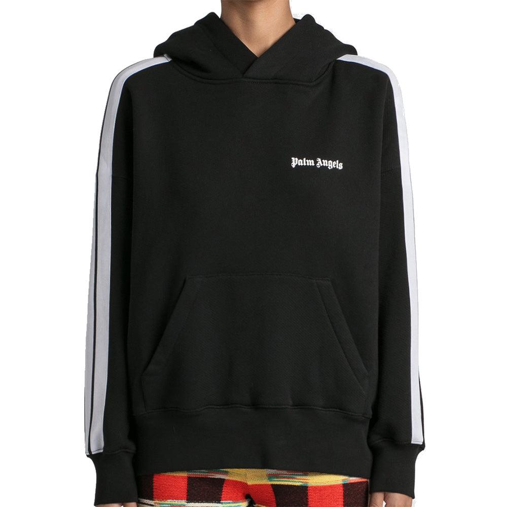 Palm Angels Sudadera con capucha de poliéster para mujer, color negro