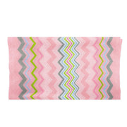 Missoni Women's Cotton Zig-Zag Scarf Shawl Sarong Wrap Pink Green Blue
