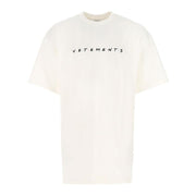 Vetements Unisex 'Friends' Cotton T-Shirt White - Year Zero LA