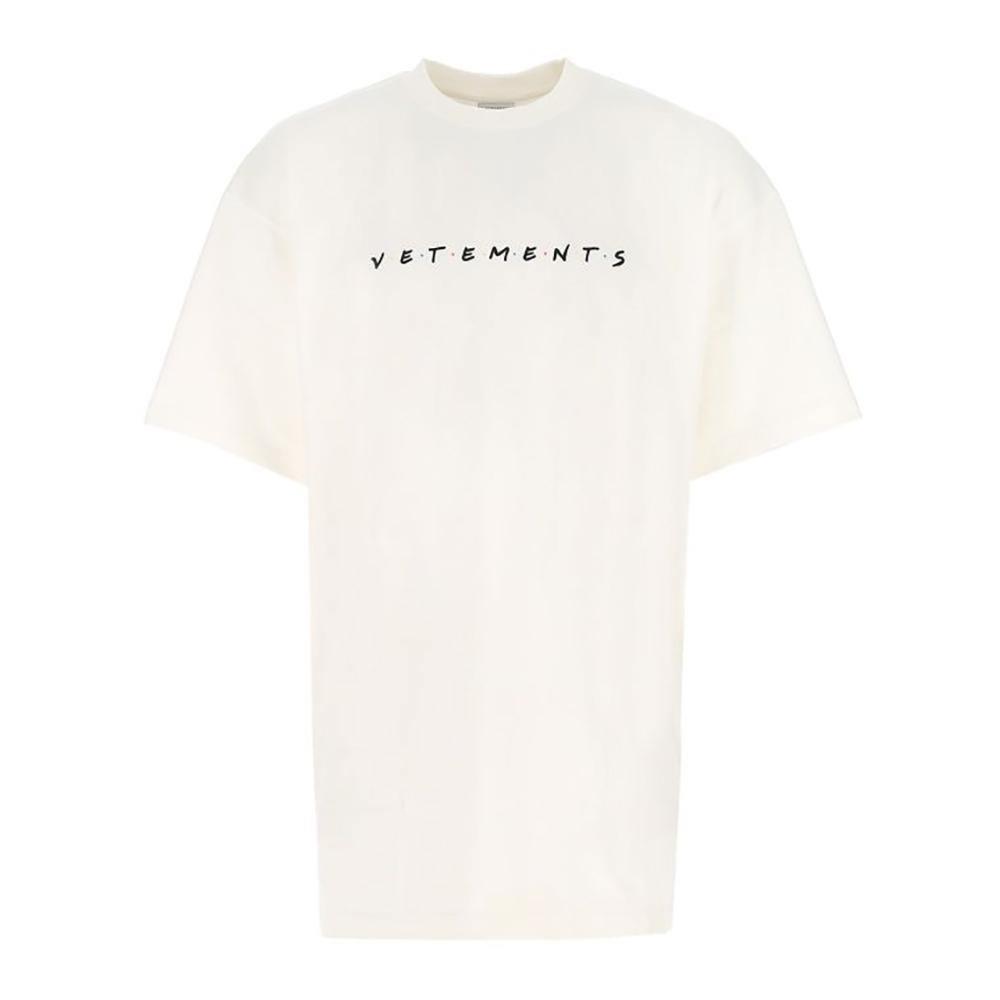 Vetements Unisex 'Friends' Cotton T-Shirt White - Year Zero LA