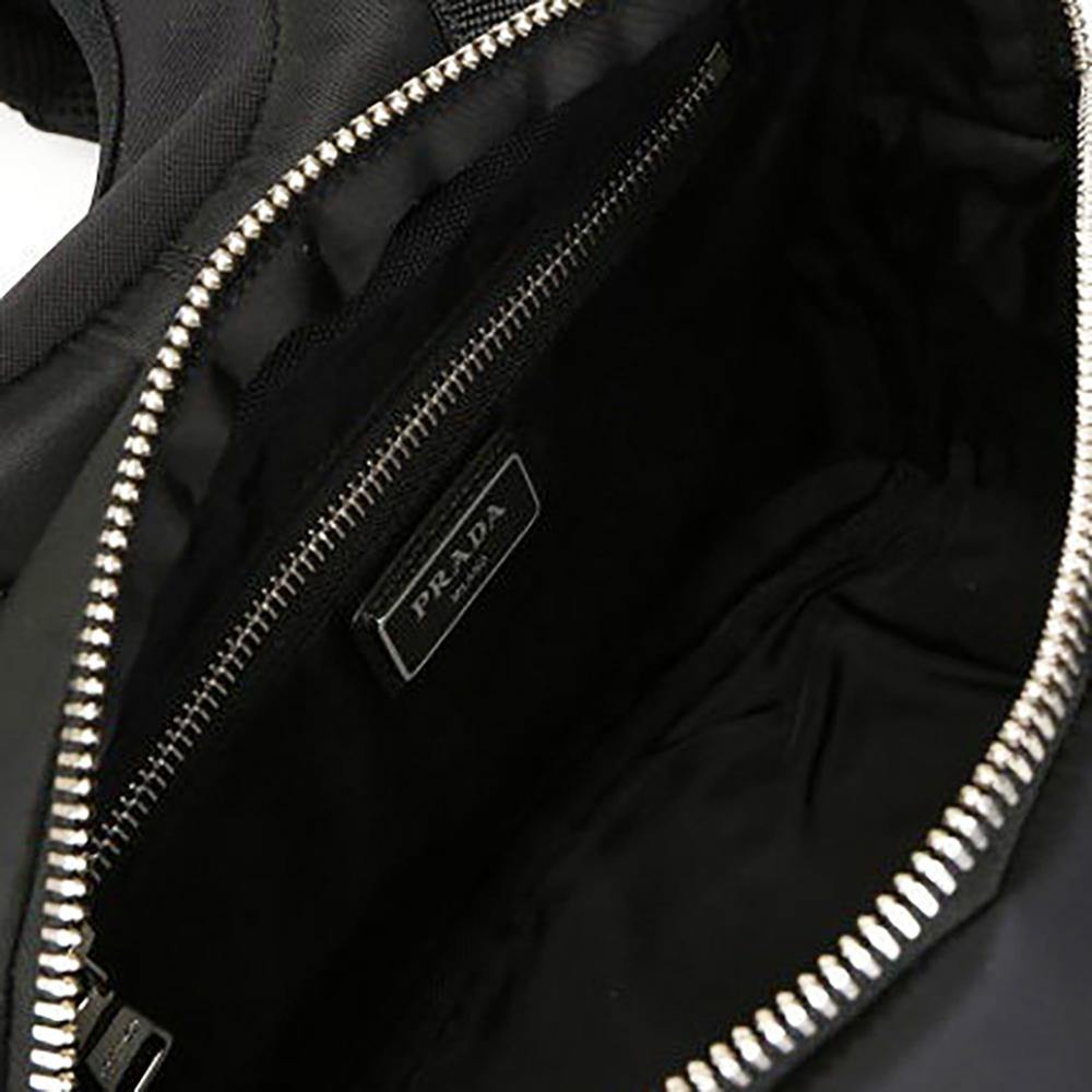 Prada Men's Nylon Small Tech Backpack Black Olive Green - Year Zero LA