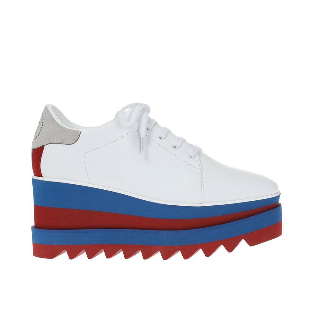 Stella McCartney Women's Elyse Platform Sneakers White - Year Zero LA