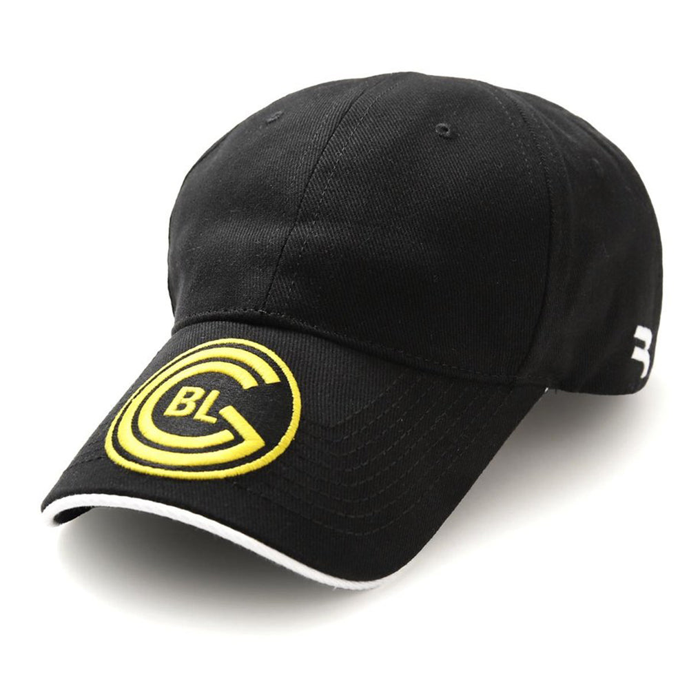 Balenciaga Cotton Soccer Logo Baseball Cap Hat Black Year LA