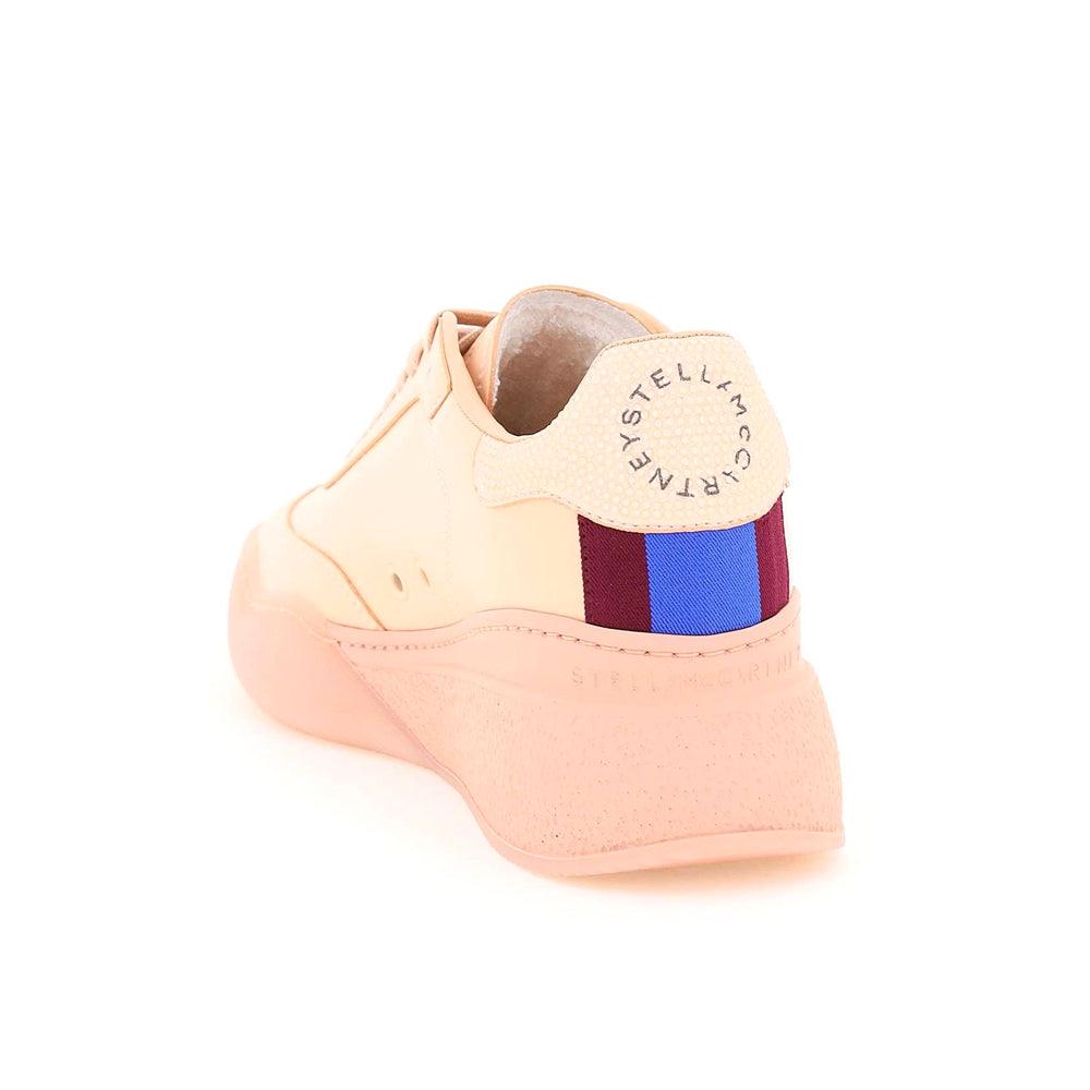 Stella McCartney Women's Loop Platform Wedge Sneakers Cream – Year