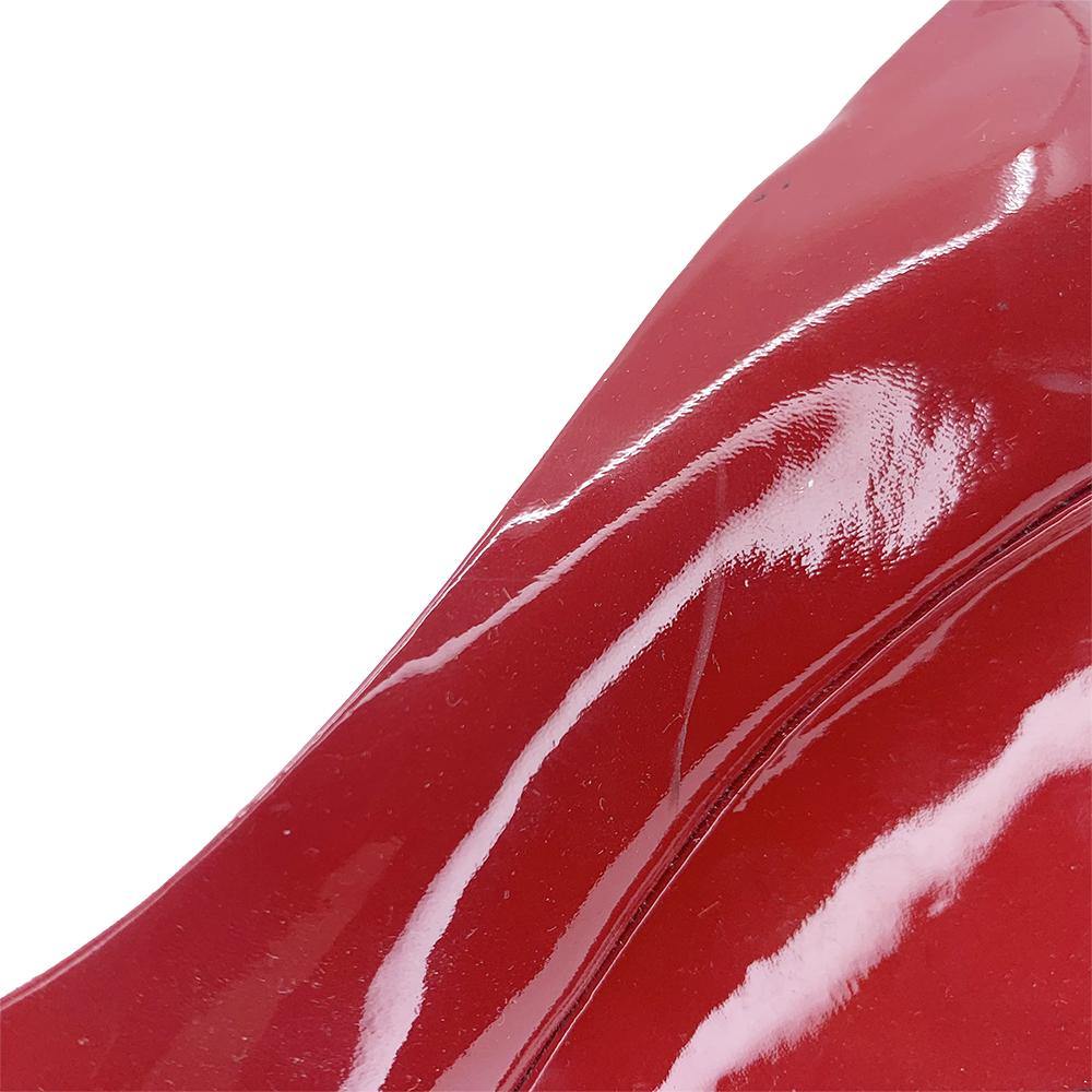 Sergio Rossi Women's Leather Platform Wedge Heel Red - Year Zero LA