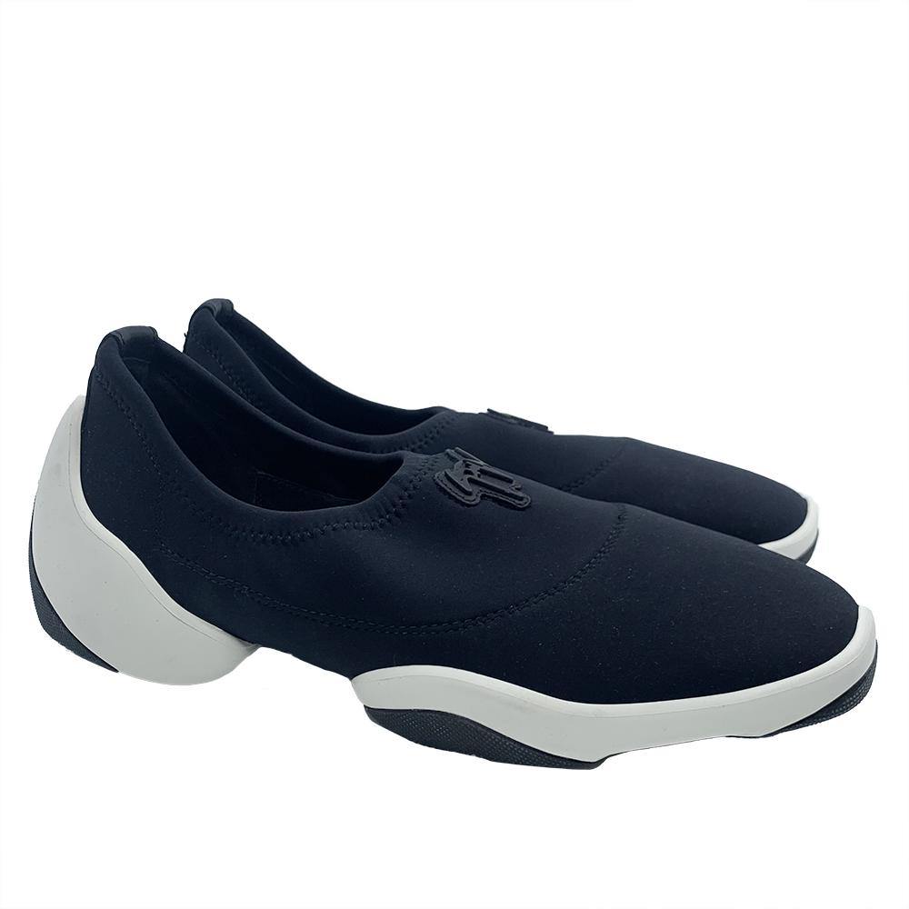 Giuseppe Zanotti Women's Light Jump Slip On Sneaker Black - Year Zero LA