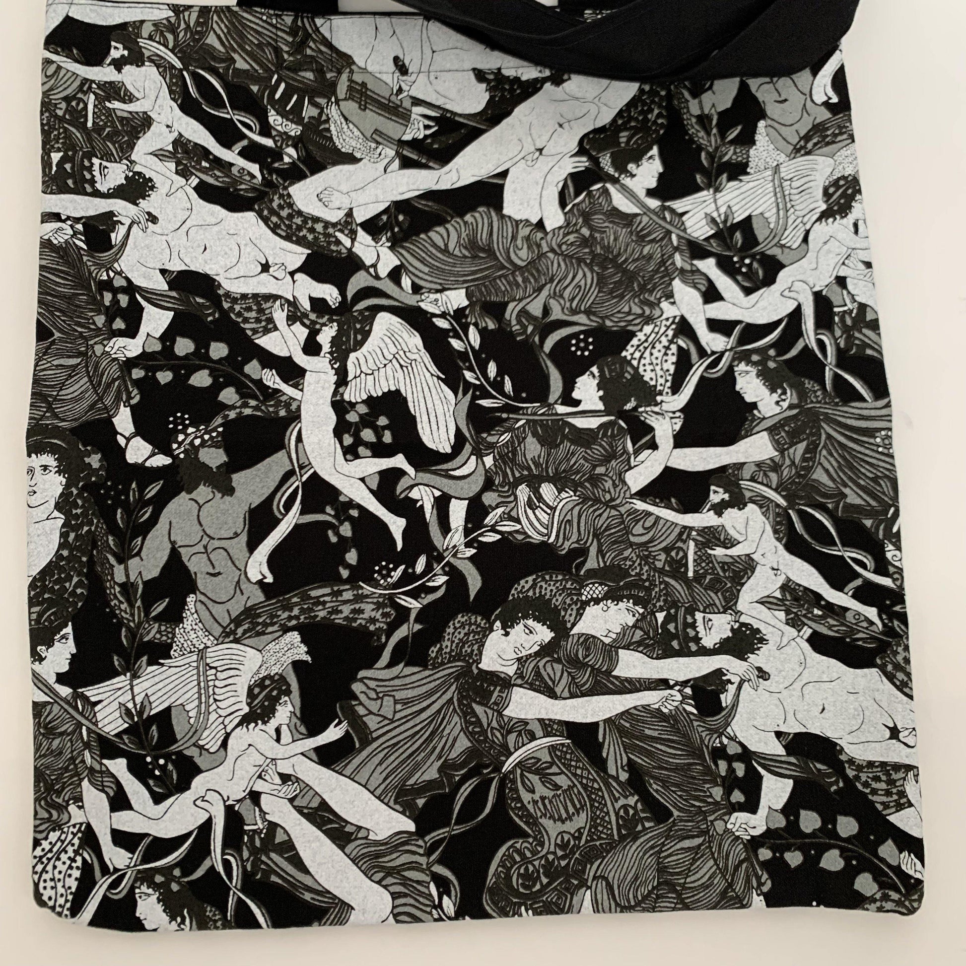 Saint Laurent Unisex Cotton Tote Bag 'Scandal' Print - Year Zero LA
