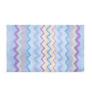 Missoni Mujer Algodón Zig-Zag Bufanda Chal Sarong Wrap Pastel Azul Amarillo